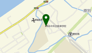 青森中央自動車学校の地図画像