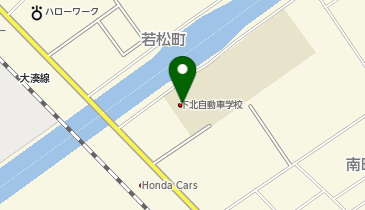 下北自動車学校の地図画像