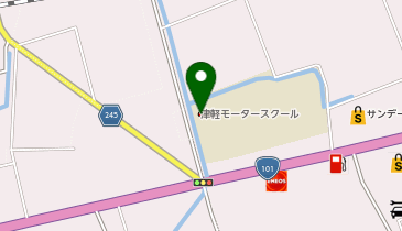 津軽自動車学校の地図画像