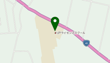 八戸ライセンススクールの地図画像