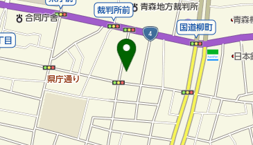 青森愛犬美容専門学院の地図画像