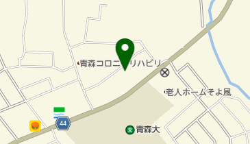 幸伸保育園の地図画像