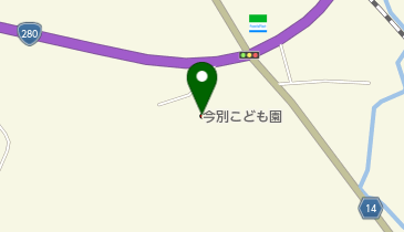 幼保連携型認定こども園今別こども園の地図画像