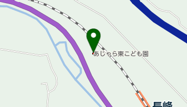 あじゃら東こども園の地図画像