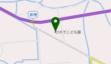 幼保連携型認定こども園ひのでこども園の地図画像