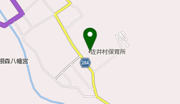 佐井村保育所の地図画像