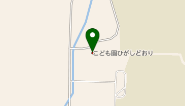 こども園ひがしどおりの地図画像