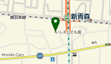 幼保連携型認定こども園いしえこども園の地図画像