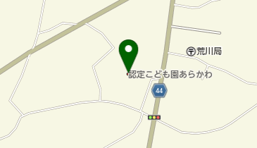 認定こども園あらかわの地図画像