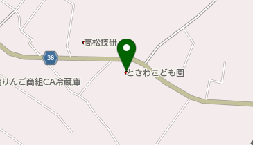 幼保連携型認定こども園ときわこども園の地図画像