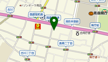 青森開成予備校青森本校の地図画像