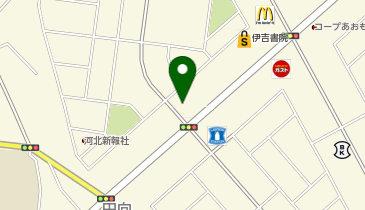 一条工務店八戸展示場の地図画像