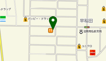 積水ハウス弘前展示場の地図画像