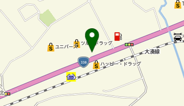 一条工務店むつ展示場の地図画像