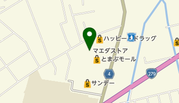 マエダストア苫生店の地図画像