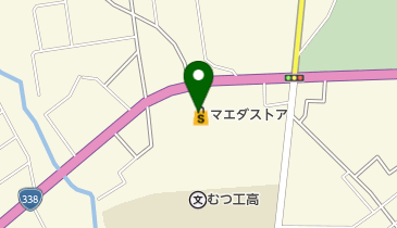 マエダストア大湊バイパス店の地図画像