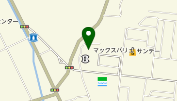 マックスバリュ弘前城北店の地図画像