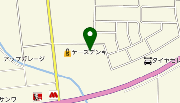 カブセンター弘前店の地図画像