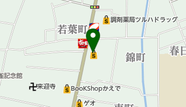 マックスバリュ黒石店の地図画像