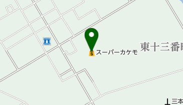 スーパーカケモ三小通り店の地図画像
