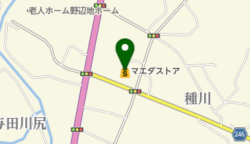 マエダストア野辺地店の地図画像