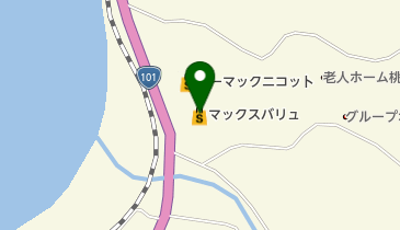 マックスバリュ深浦店の地図画像