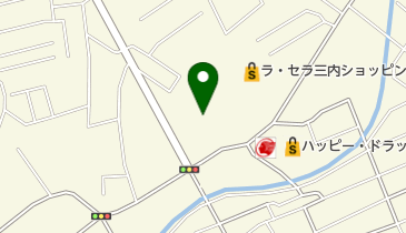ユニバース三内店の地図画像