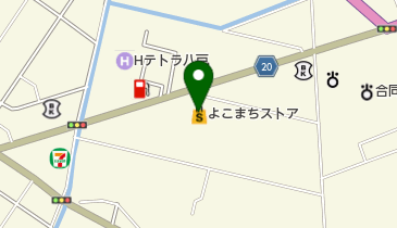 よこまちストア一番町店の地図画像