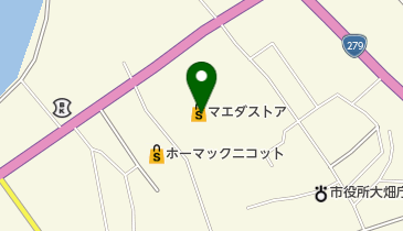 マエダストア大畑店の地図画像