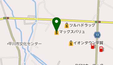 マックスバリュ平賀店の地図画像