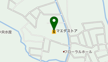 マエダストア五所川原南店の地図画像