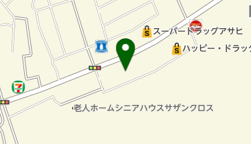 県民生協ひまわり館の地図画像