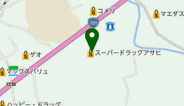 プロマート鰺ヶ沢店の地図画像