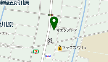 マエダストア五所川原北店の地図画像