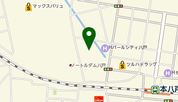 ユニバース城下店の地図画像