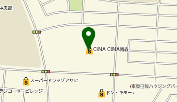 ロピア青森店の地図画像