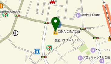 ロピア弘前店の地図画像