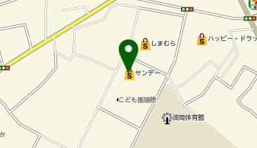 サンデー浪岡店の地図画像