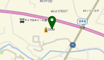 サンデー八戸新井田店の地図画像