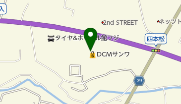 DCM八戸新井田店の地図画像