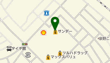 サンデー弘前安原店の地図画像