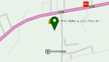サンデー平内店の地図画像