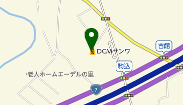DCMサンワ青森南店の地図画像