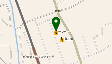 サンデーホームマート乙供店の地図画像