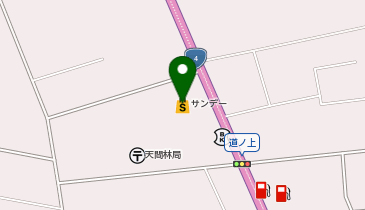 サンデーホームマート天間林店の地図画像