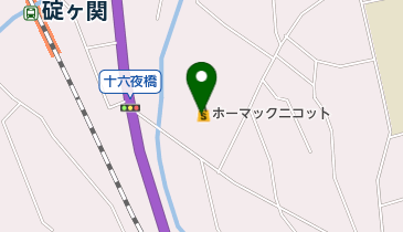 DCMニコット碇ヶ関店の地図画像