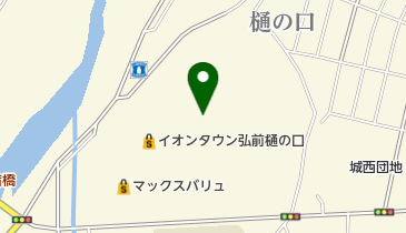 DCM弘前樋の口店の地図画像