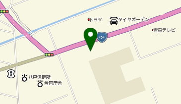 サンデー八戸尻内店の地図画像