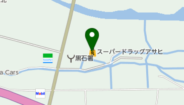 スーパードラッグアサヒ黒石バイパス店の地図画像