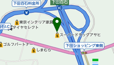 スーパードラッグアサヒ下田店の地図画像